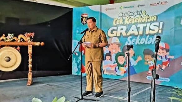 DETEKSI DINI MASALAH KESEHATAN, DINKES NGAWI GELAR AKSI BERGIZI DI SEKOLAH