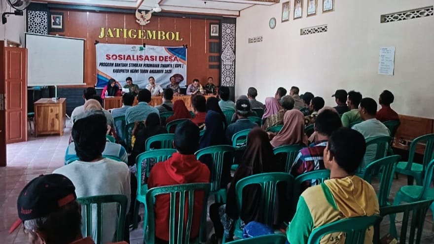 Sosialisasi Program Bantuan Stimulan Perumahan Swadaya (BSPS) Kabupaten Ngawi (foto:dok)