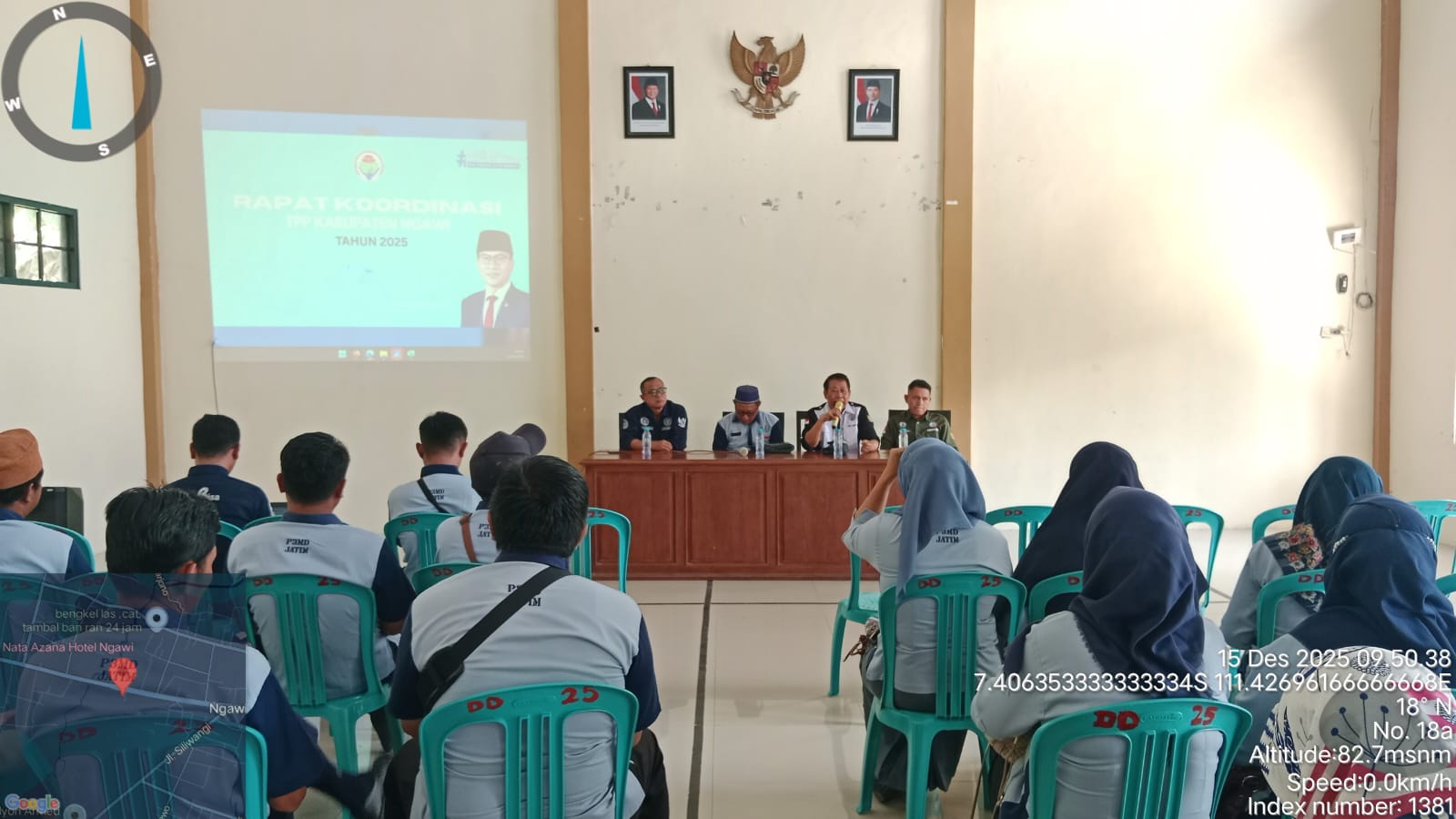 TPAM Kabupaten Ngawi pemimpin Rapat Koordinasi (foto:dok)