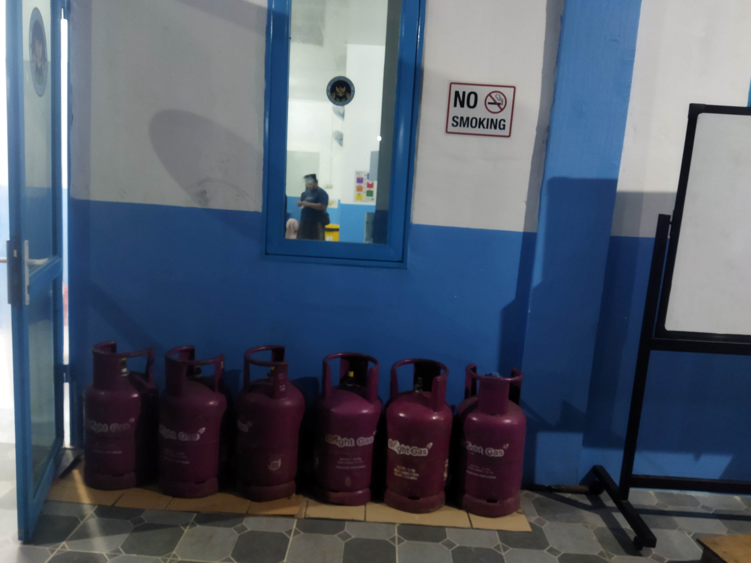 Tabung LPG 12kg yang digunakan oleh SPPG Teguhan Paron (foto:dok)