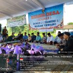 Prosesi Bersih Desa Dungmiri berlangsung meriah dan penuh khidmat (foto:dok)