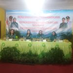 dr. Ana Ony Anwar, Ketua PKK Kabupaten Ngawi Saat memberikan sambutan (foto dok)