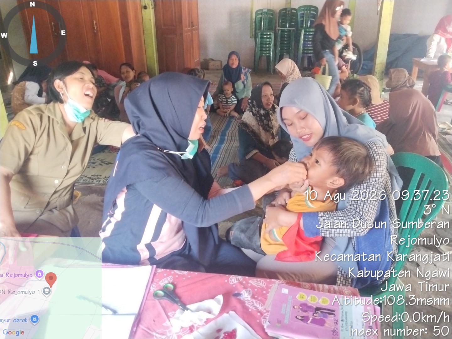 POSYANDU SUMBERAN REJOMULYO RUTIN PENUHI GIZI BALITA, CEGAH STUNTING SEJAK DINI