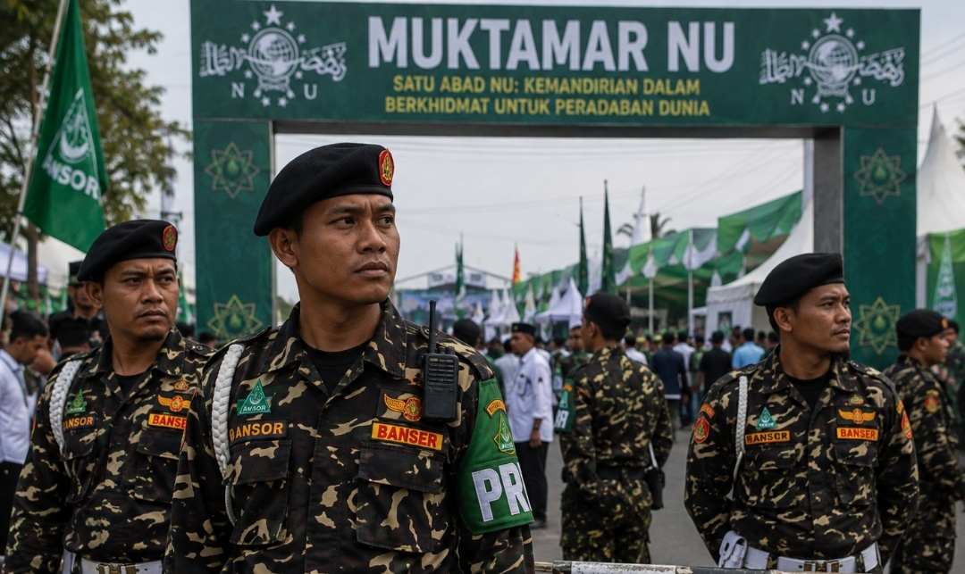 BANSER NGAWI NYATAKAN SIAP AMANKAN MUKTAMAR NU, 1.000 PERSONEL DISIAGAKAN