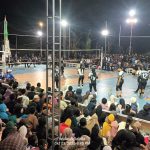 Suasana pertandingan Voli grand final (foto: redaksi)